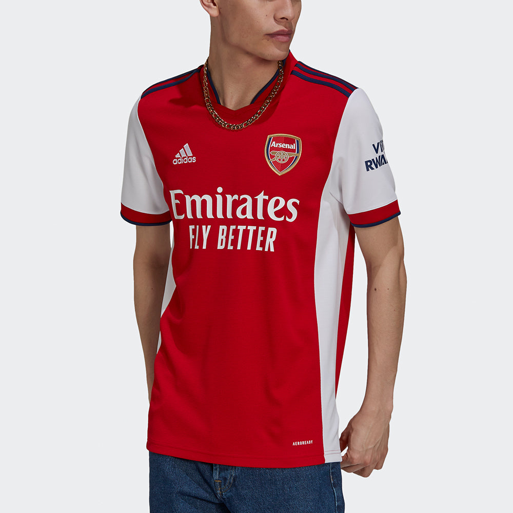 Джерси Men's adidas Afc H Jsy Training Sports Short Sleeve Soccer/Football Jersey SW Fan Edition Arsenal Home Red — фото 4