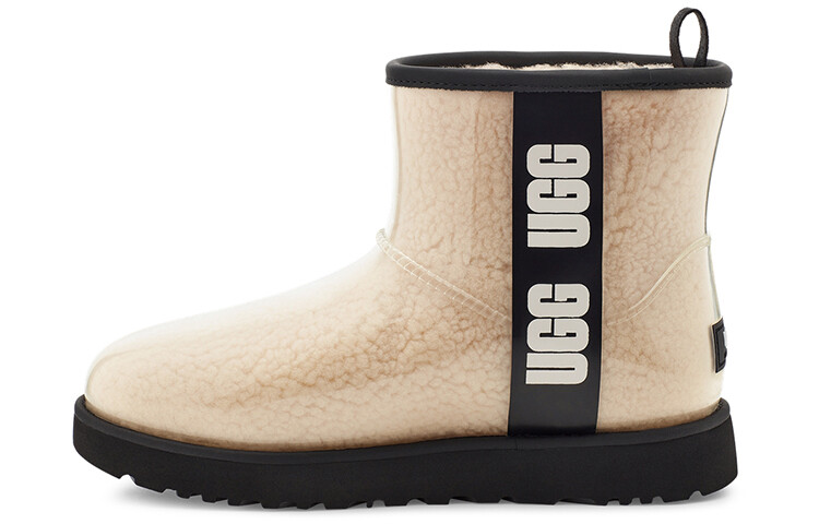 Ботинки UGG Classic Clear Mini, бежевые