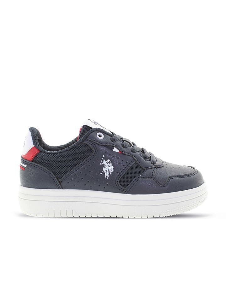 

Кроссовки на шнуровке U.S. Polo Assn., черный
