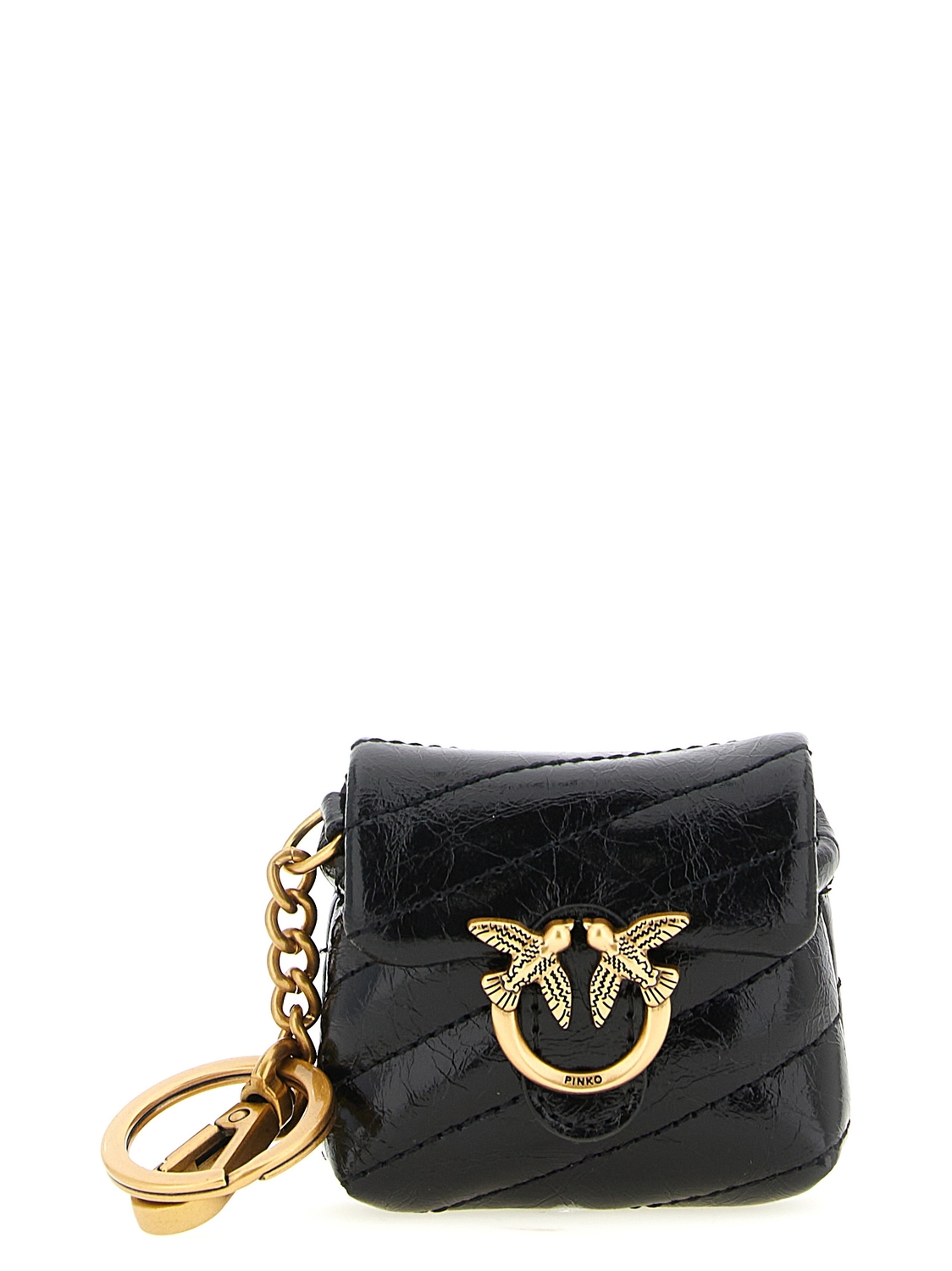 

Кейс для AirPods 'Love Puff' PINKO, черный