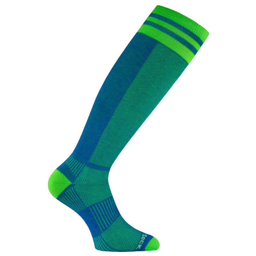 

Лыжные носки Wrightsock Coolmesh II OTC, цвет Blue/Green