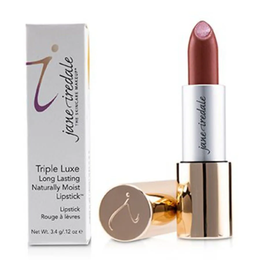Jane Iredale - Тройная роскошь Долговечная натурально увлажняющая губная помада - # Gabby (Розово-нюдовый) 3,4 г/0,12 унции, розовый — фото 2