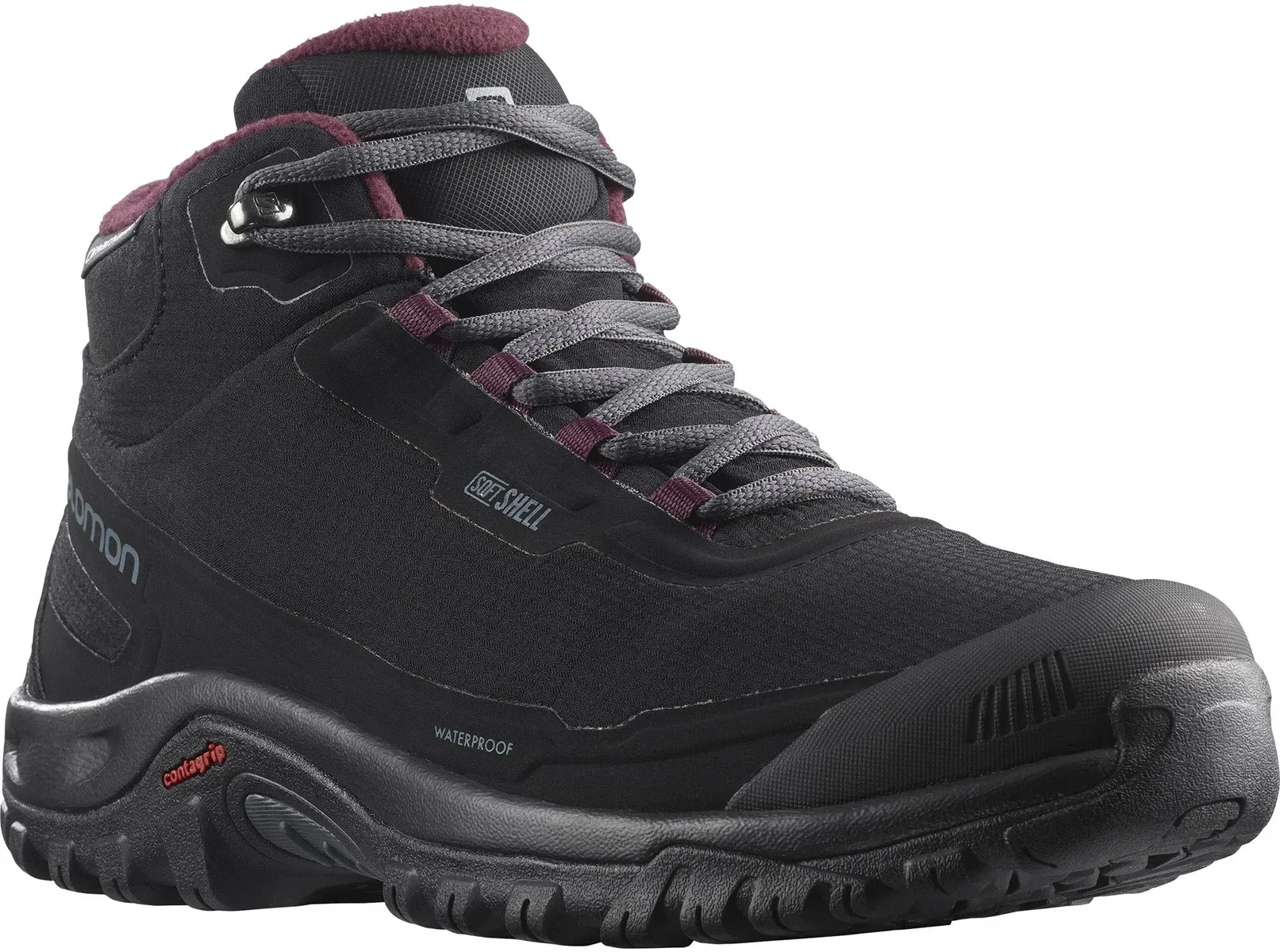 

Зимние ботинки Salomon "SHELTER CLIMASALOMON WATERPROOF", водонепроницаемые, с утеплением, черный