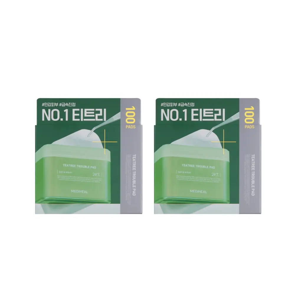 

MEIDIHUIER Ватные диски с экстрактом камелии для успокаивающего очищения, 100 шт/2 коробки по 100 шт Mediheal, [repair and stability]two boxes