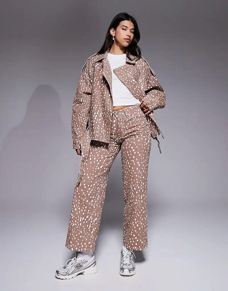 

Джинсы-багги Liquor N Poker с принтом «Бэмби»