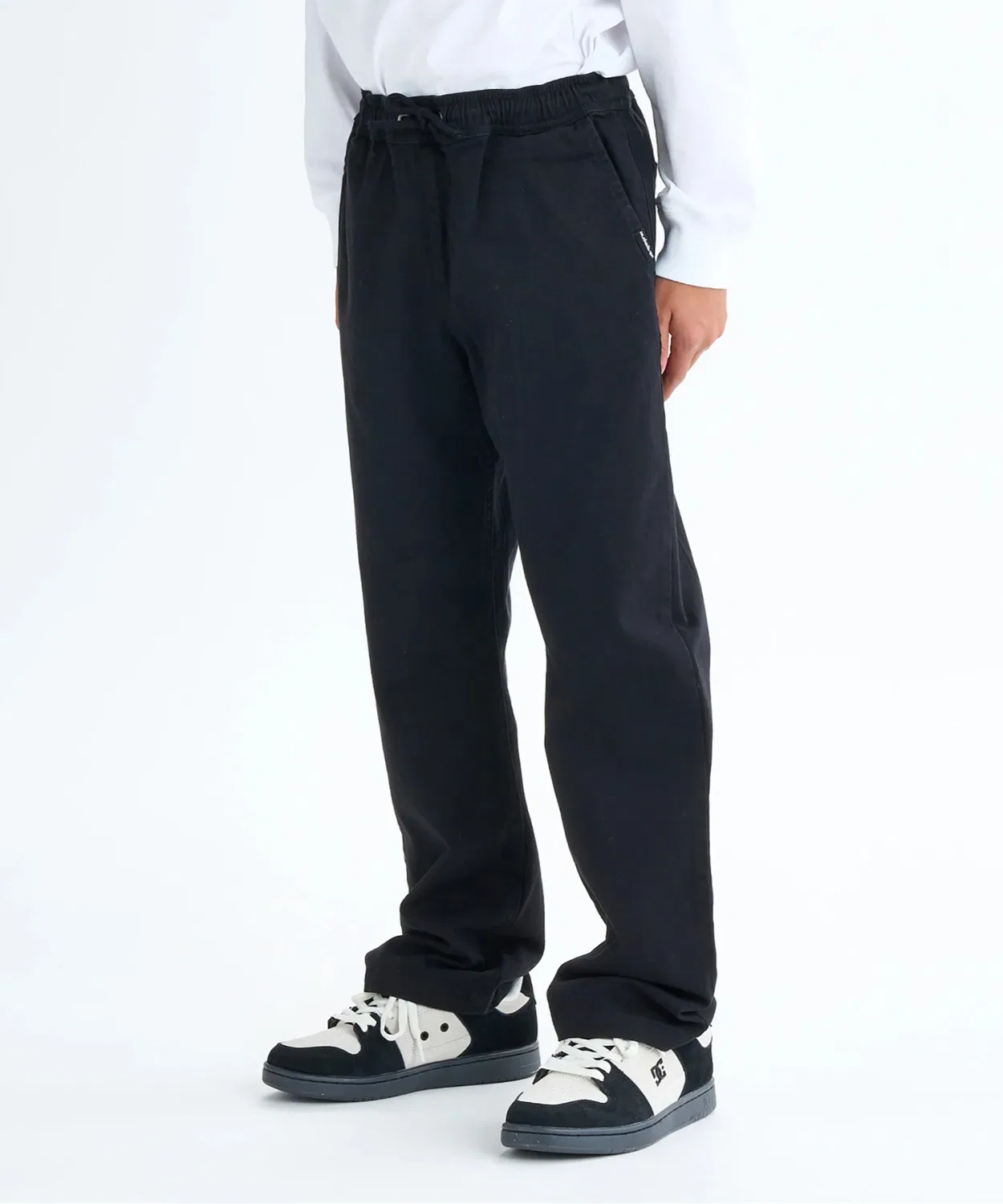 Штаны Quiksilver TAXER HEAVY TWILL PA для детей, чёрные — фото 3