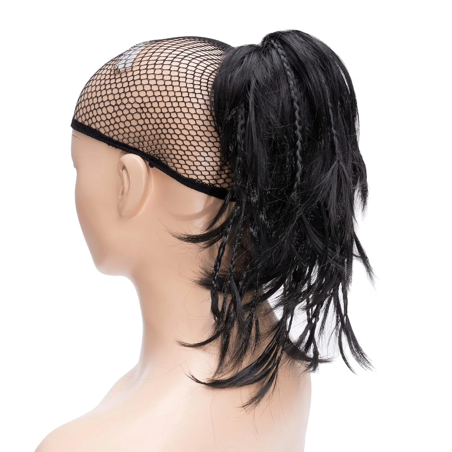 Накладной хвост с заколкой IMISSU Handmade Braid, черный Imissu, Black