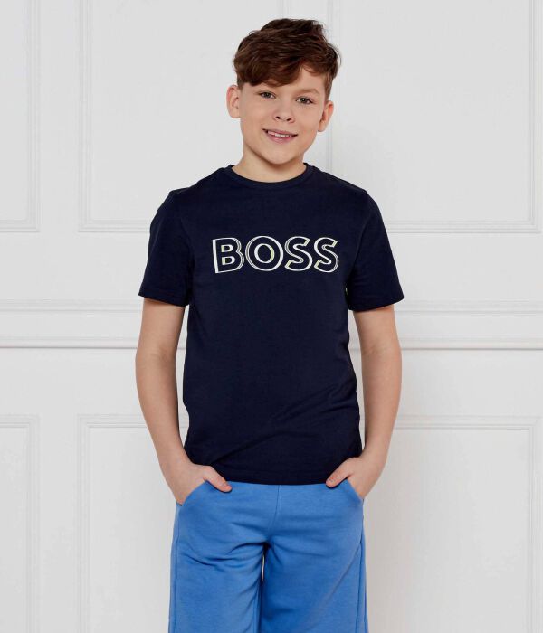 

Футболки Regular fit Boss Kidswear, синий