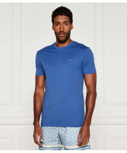 

Футболка Slim fit Gant, синий