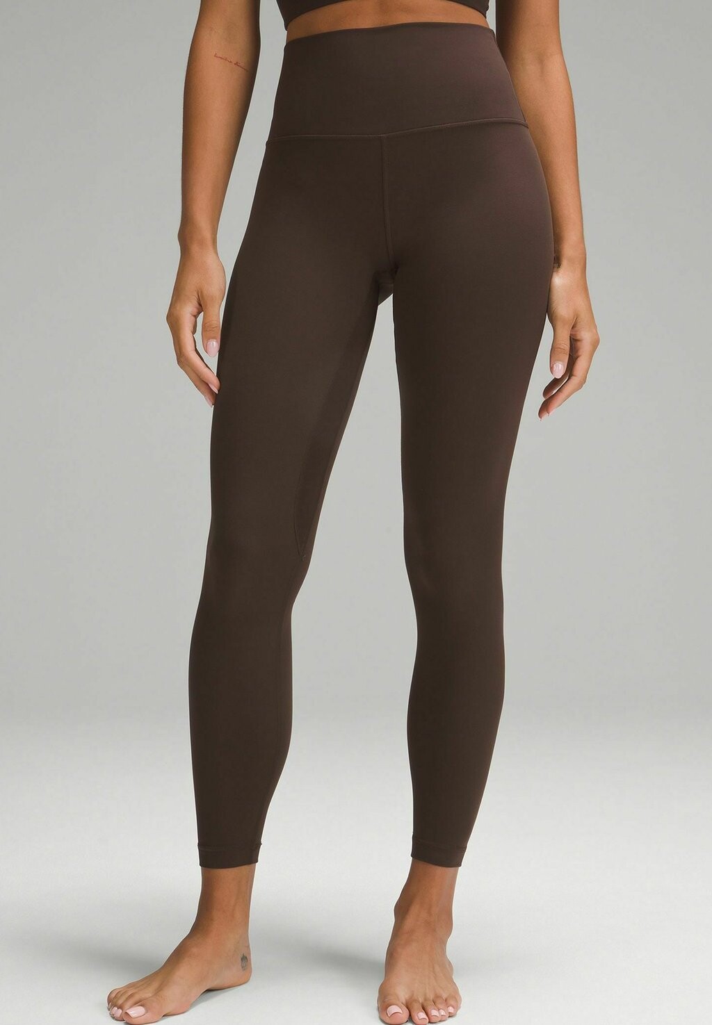 

Тайтсы ALIGN HIGH-RISE 71CM lululemon, коричневый