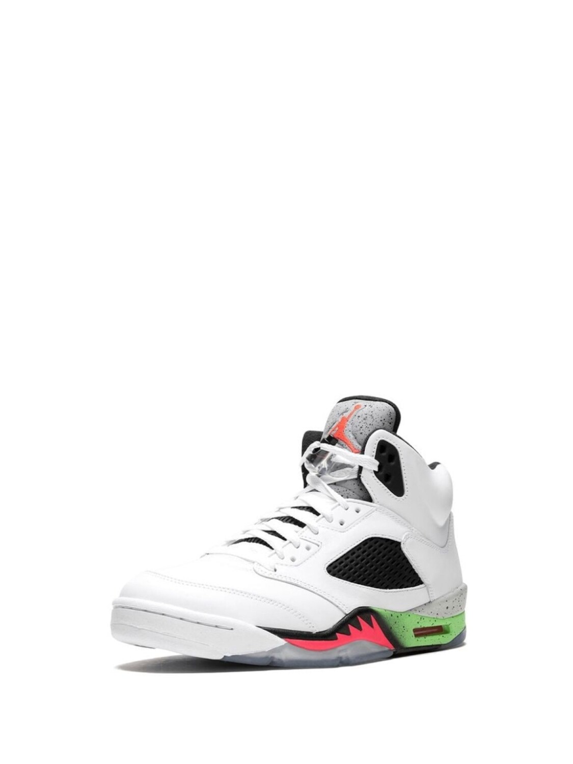 Кроссовки Jordan Air Jordan 5 Retro, белый/черный — фото 4