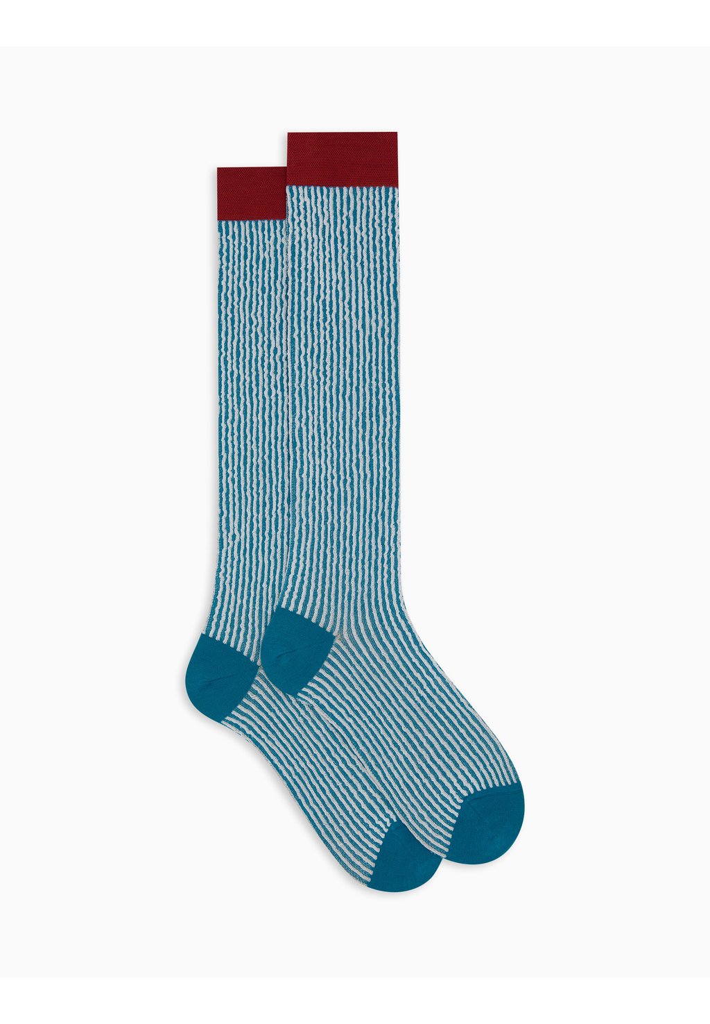 

Гольфы WITH SEERSUCKER MOTIF Gallo, светло-голубой