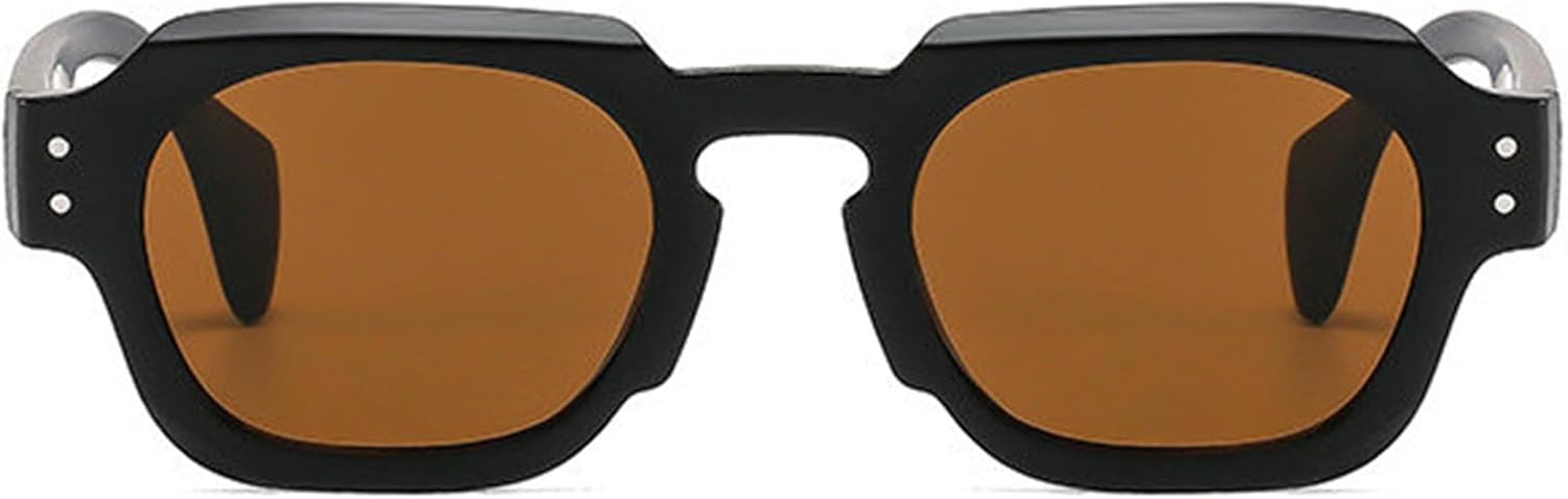 

Солнцезащитные очки Willochra Retro Polygon для женщин, квадратные солнцезащитные очки, модные градиентные очки с защитой от УФ-излучения UV400 для мужчин, трендовые солнцезащитные очки с заклепками, C1