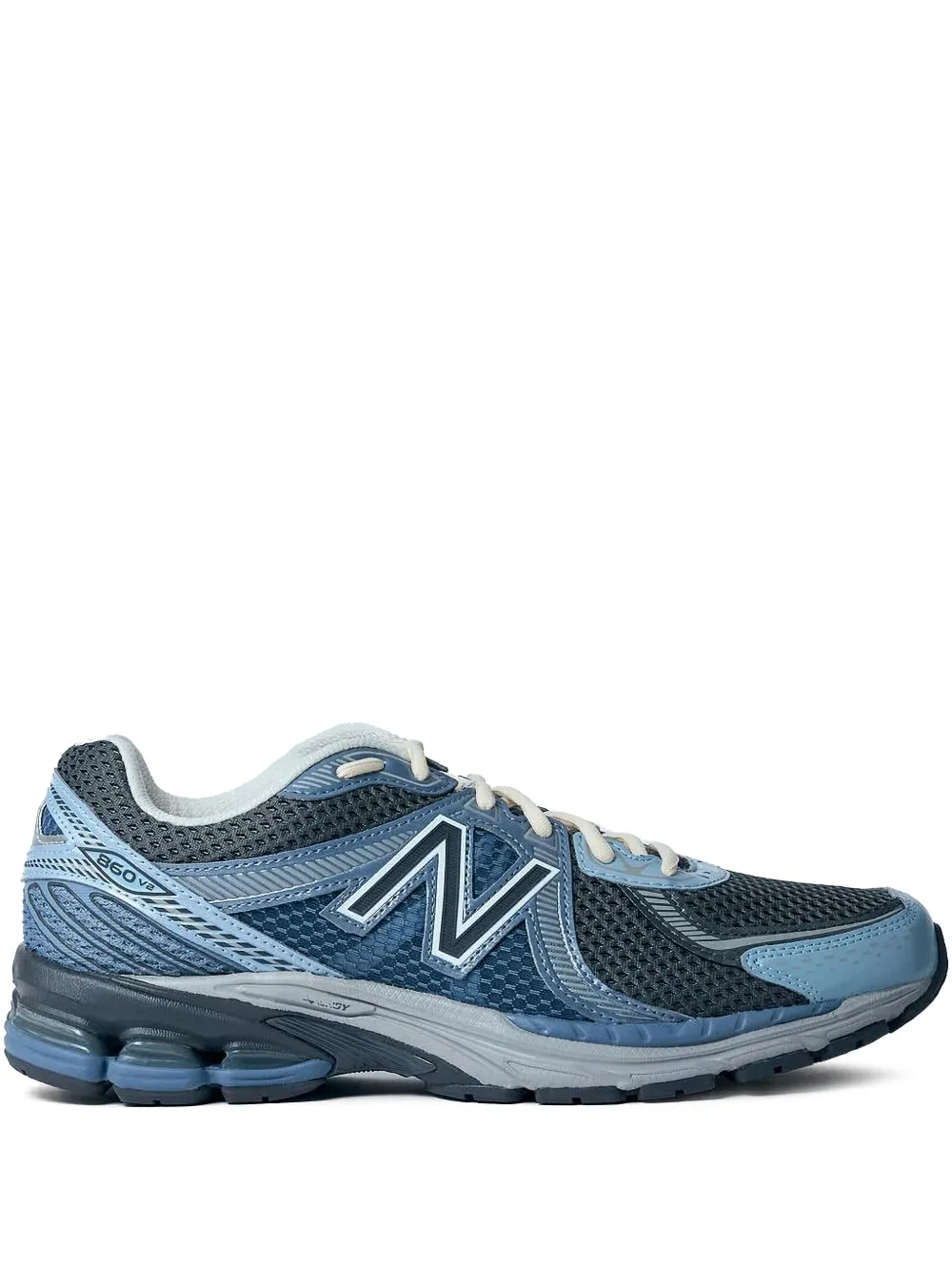 

Кроссовки в стиле колор-блок NEW BALANCE, синий