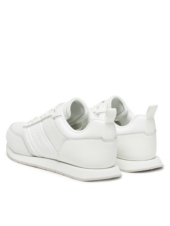 Кроссовки Low Prof Runn Laceup Tape HM0HM01897 Calvin Klein, белый — фото 3