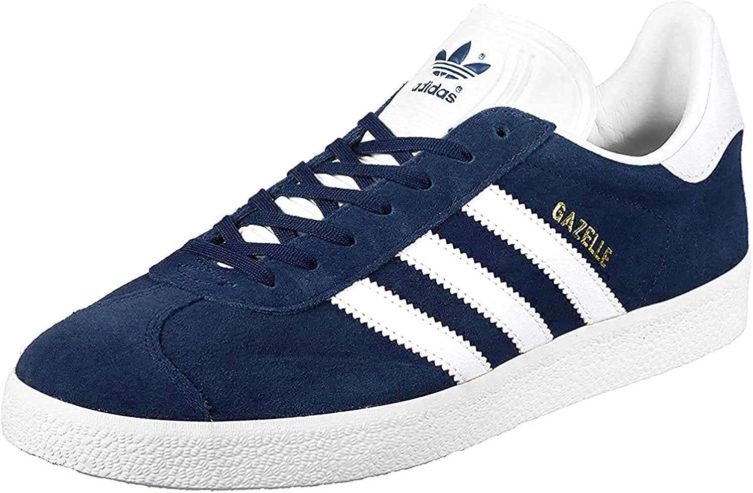 

Мужские кроссовки adidas Originals Gazelle Indoor, белый/синий/золотой/темно-синий