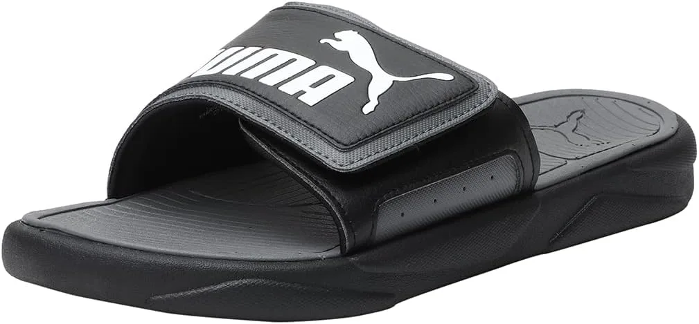 Шлепанцы PUMA Royalcat Comfort 2, унисекс, мужские и женские, для купания, белый/черный