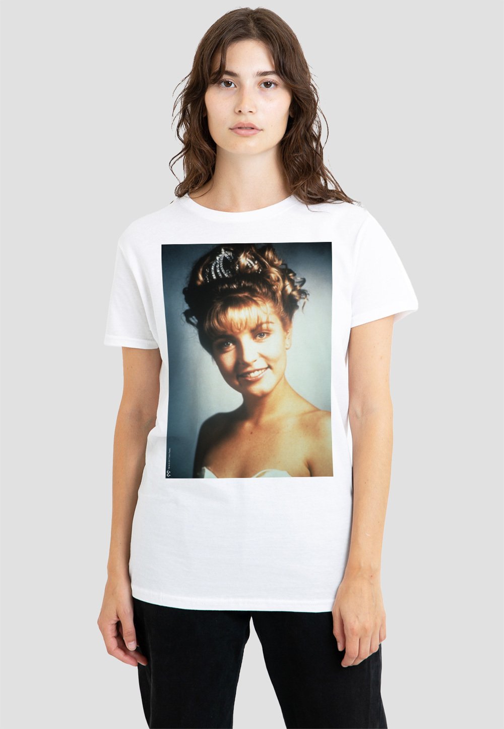 

Футболка с принтом TWIN PEAKS Cotton Soul, белый