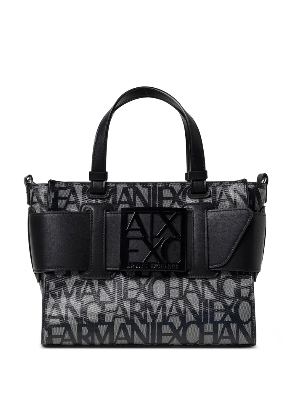 

Сумка-тоут с логотипом Armani Exchange, черный