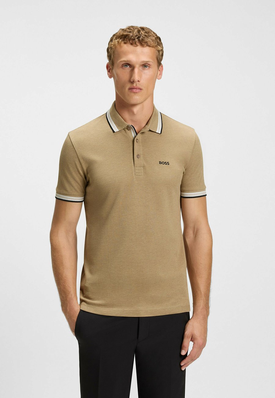 

Поло BOSS PADDY, Beige Six/Beige, Бежевый, Поло BOSS PADDY, Beige Six/Beige