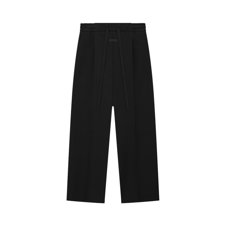 

Брюки Fear of God Drawstring Wide Leg Pant 'Black', черный