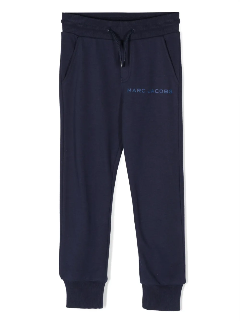 

Спортивные брюки с логотипом Marc Jacobs Kids, синий