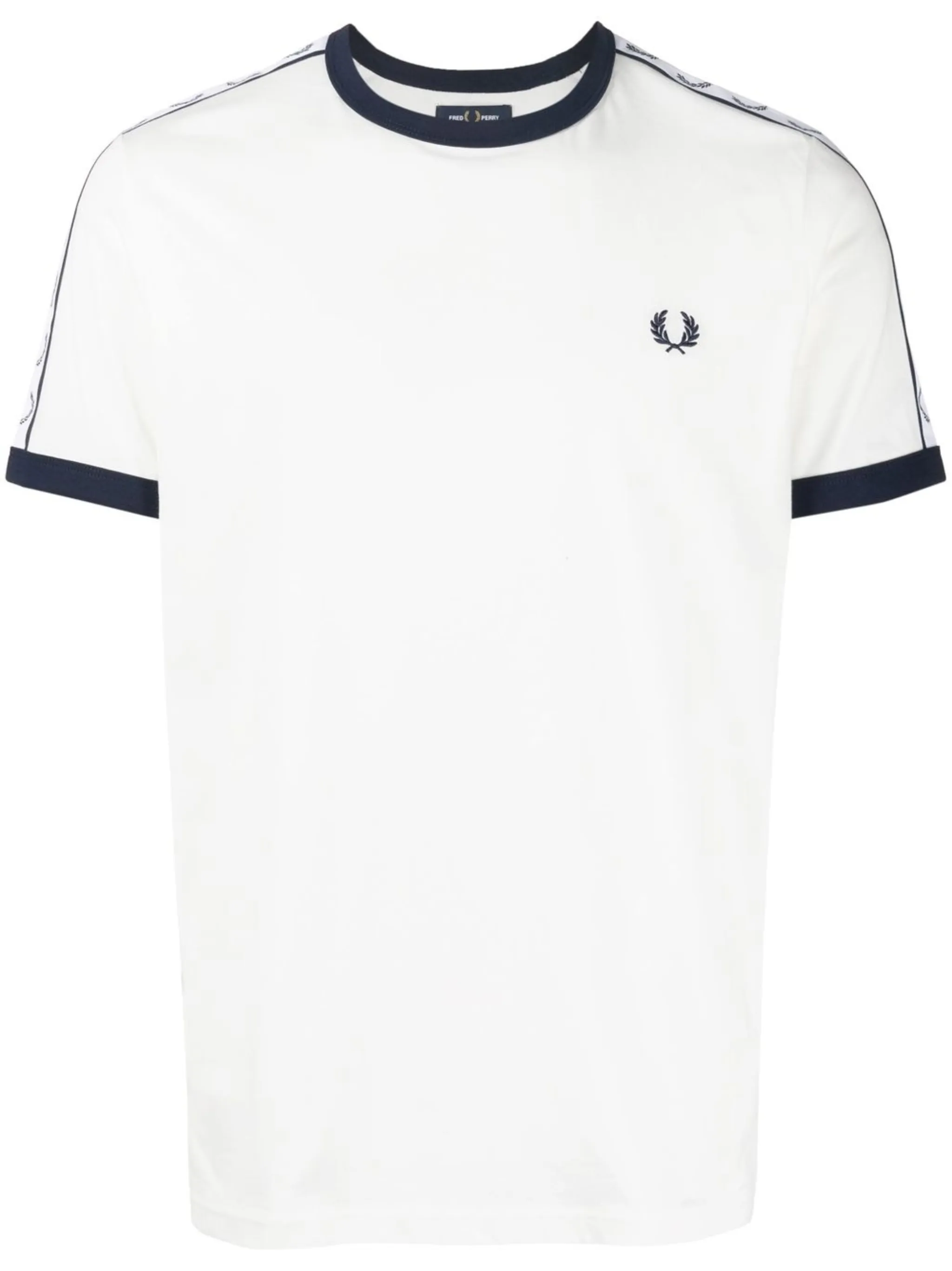 

Футболка с вышитым логотипом Fred Perry, белый