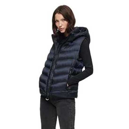 

Жилет Superdry Fuji Padded Down, синий