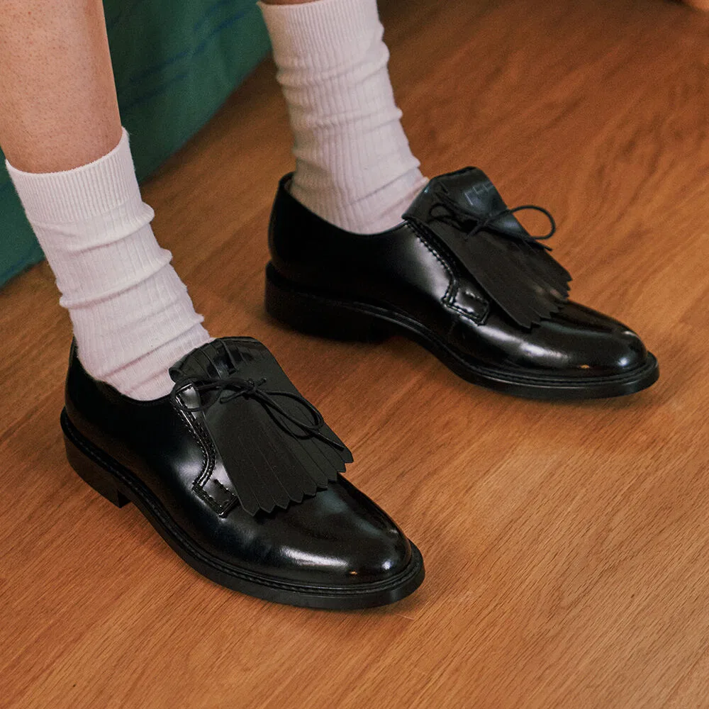 Мужские чёрные туфли Haruta Kilt Harutac ht002 от Haruta