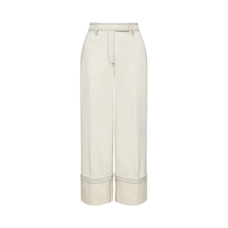 

Брюки Thom Browne Wide Leg Beltloop Trouser 'White'