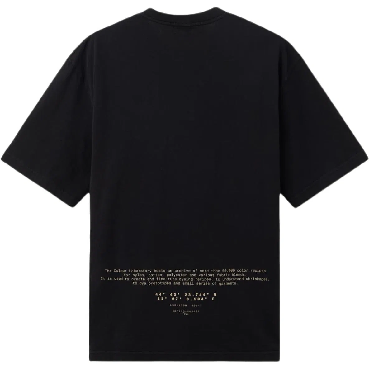 Футболка Compass Printed Regular-Fit STONE ISLAND, Black — фото 3