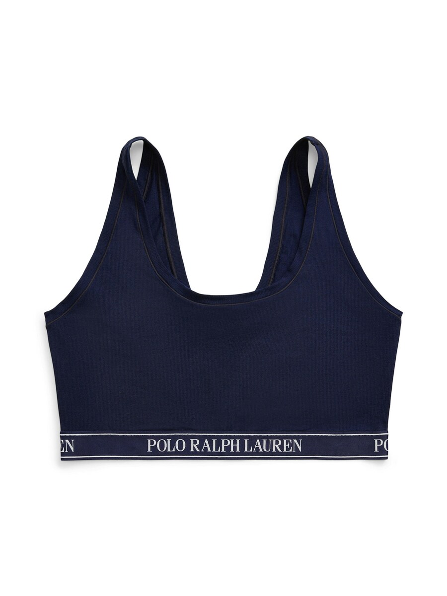 

Бюстгальтер-бралетт Polo Ralph Lauren Built Up Bralette - Polo Essentials, темно-синий