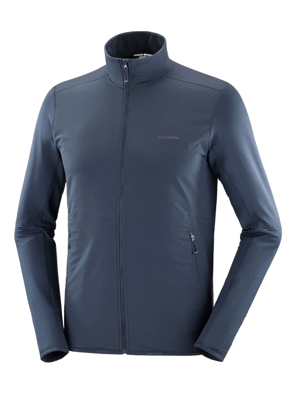 

Толстовка Essential Lightwarm Hybrid на молнии Salomon, синий