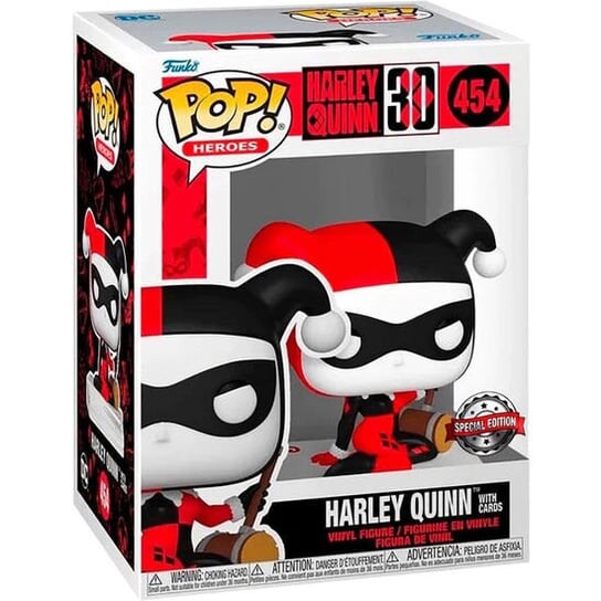 

Funko POP!Харли Квинн Харли Квинн с карточками, Серый, Funko POP!Харли Квинн Харли Квинн с карточками