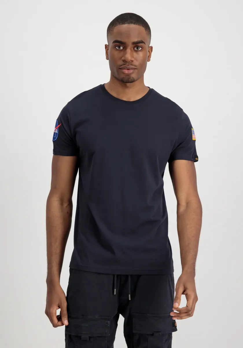 

Футболка Alpha Industries " Alpha Industries Мужчины - Футболки NASA T", синий