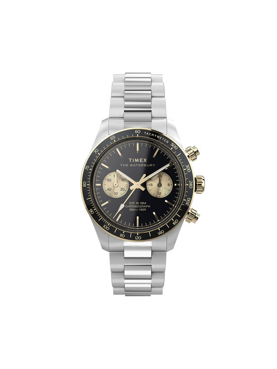 

Часы Waterbury Heritage TW2Y24000 Timex, чёрный