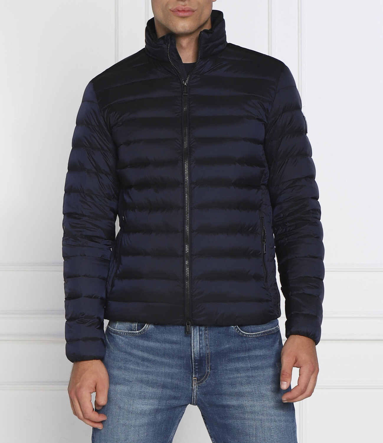

Куртка GUESS regular fit, темно-синий