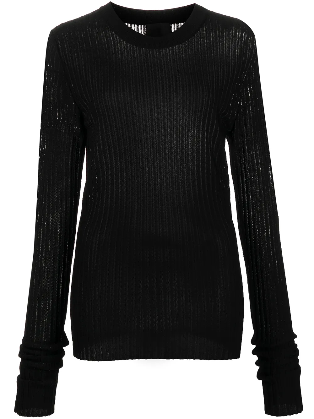 

Джемпер в рубчик Givenchy, черный