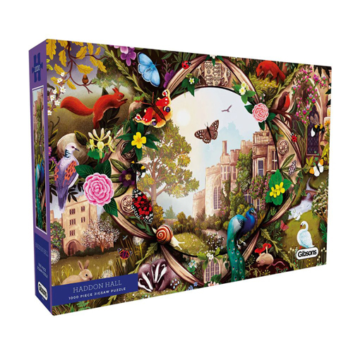 

Пазлы Gibsons – Haddon Hall – 1000 Piece Jigsaw Puzzle