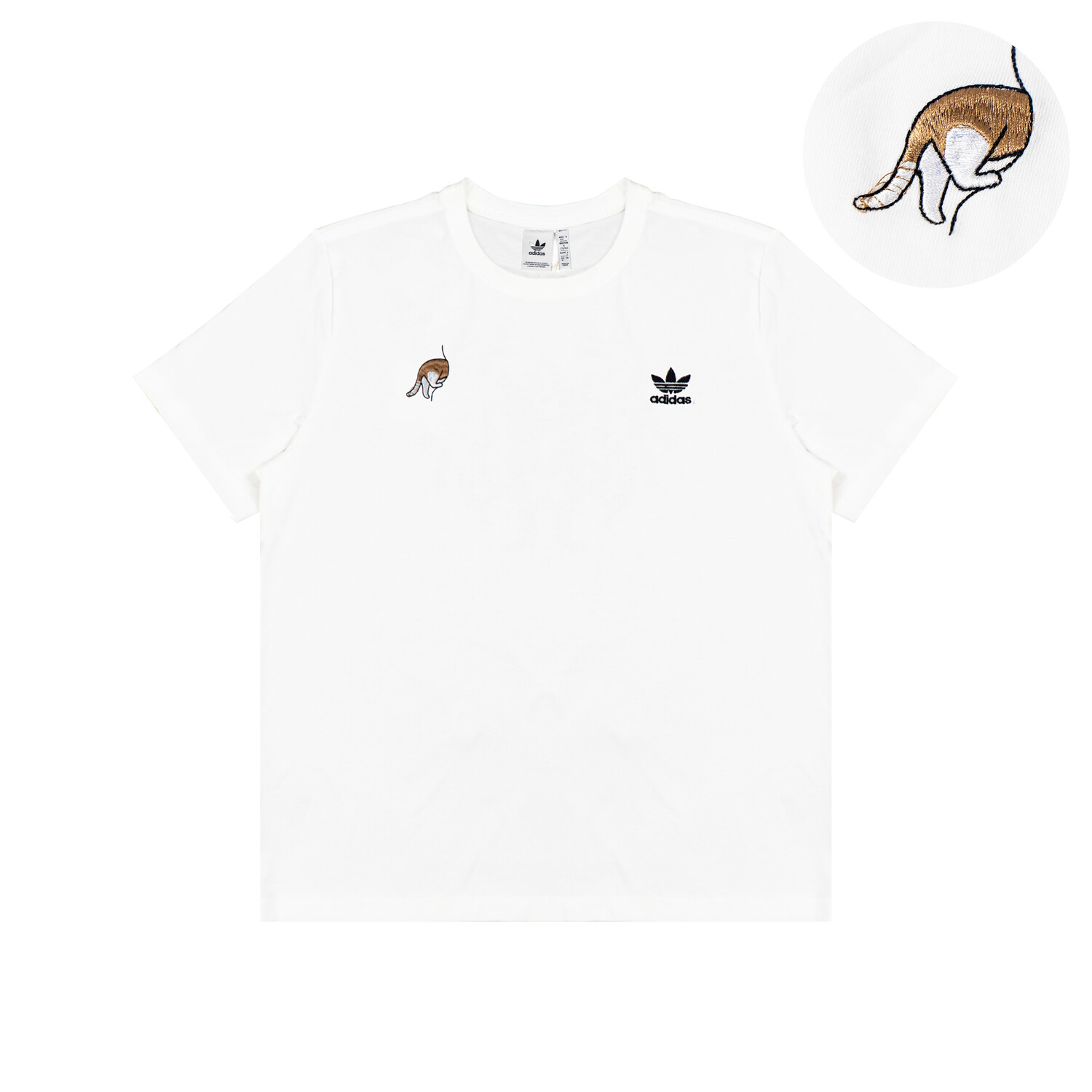 

Футболка унисекс белая Adidas Originals, белый