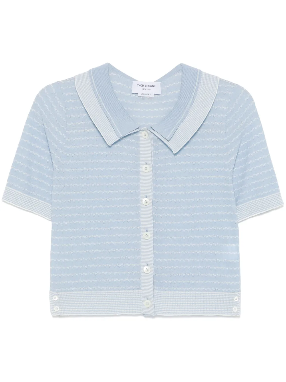 

Кардиган в полоску THOM BROWNE, синий