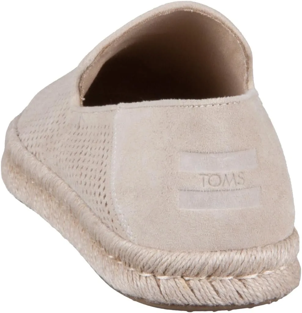 Мужские эспадрильи TOMS, цвет "Mindal с ромбовидным узором", бежевый — фото 3