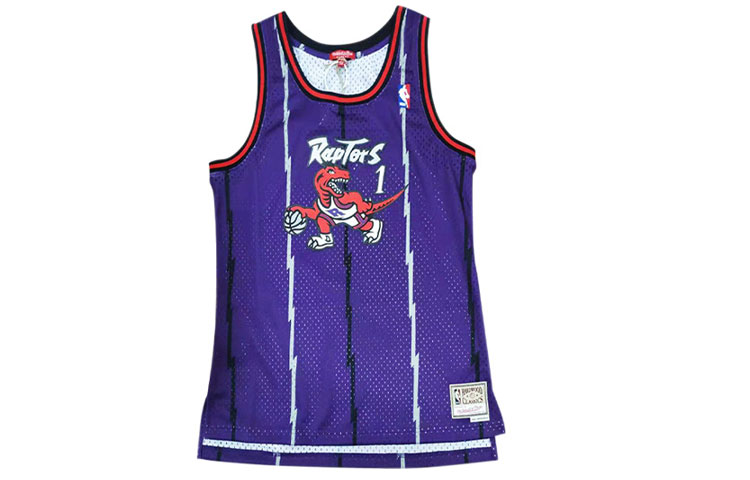 

Mitchell Ness Баскетбольная майка Mitchell & Ness женская фиолетовая