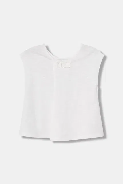 Футболка с принтом T-shirt United Colors of Benetton, белый — фото 2