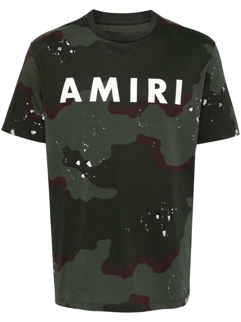 

Футболка с логотипом AMIRI, зеленый