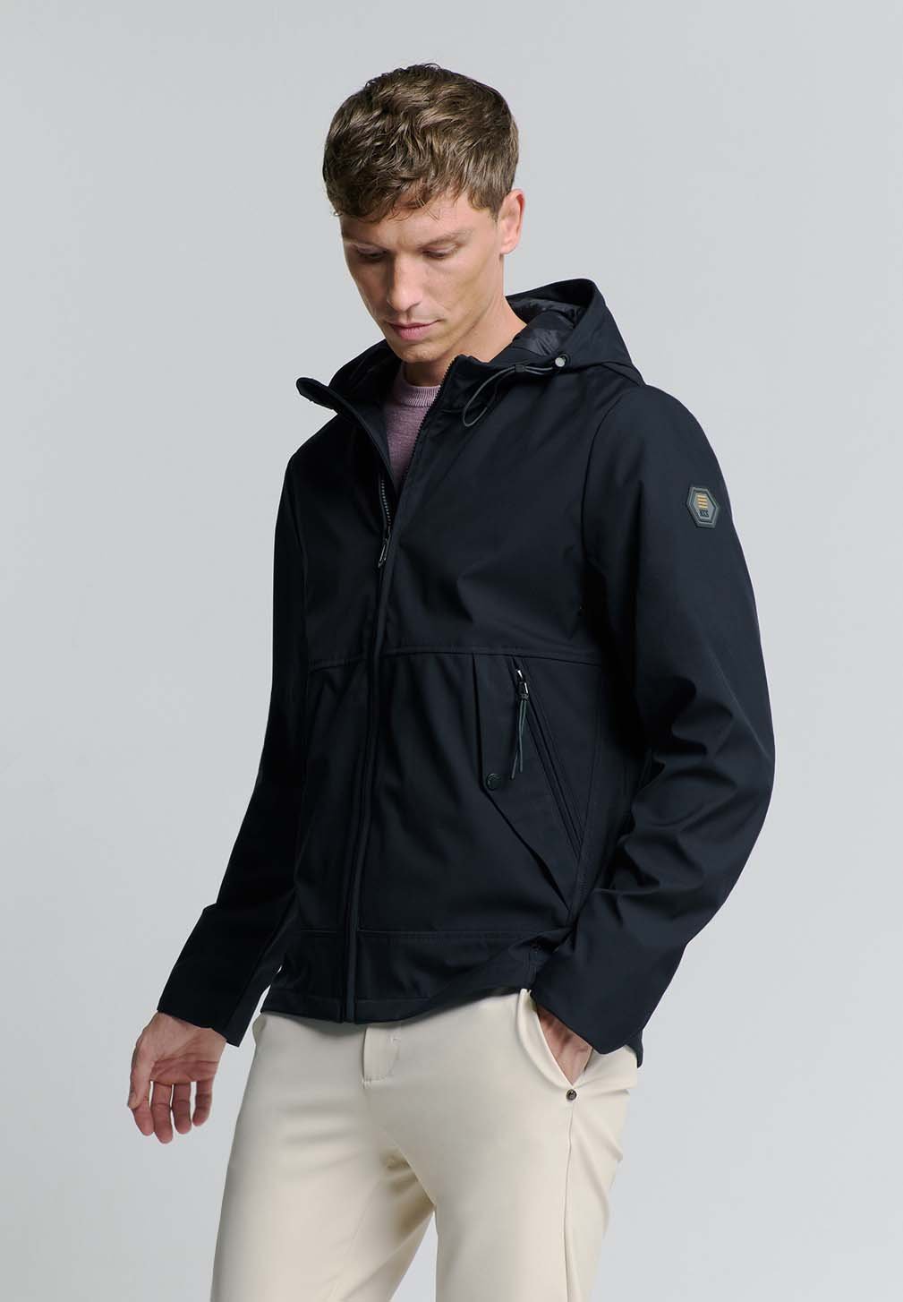 

Куртка для активного отдыха HOODED NO EXCESS, темно-синий