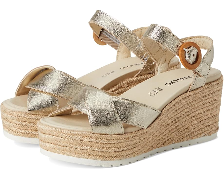 Сандалии Naot Marbella, цвет Radiant Gold Leather