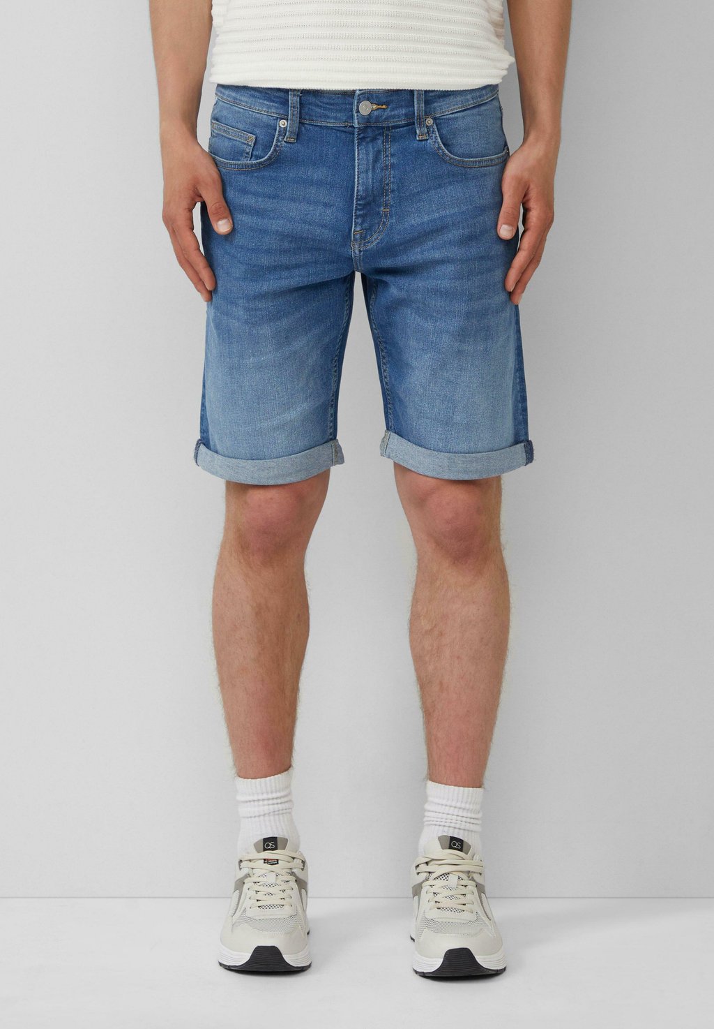 

Джинсовые шорты JOHN MID RISE QS, цвет Blau