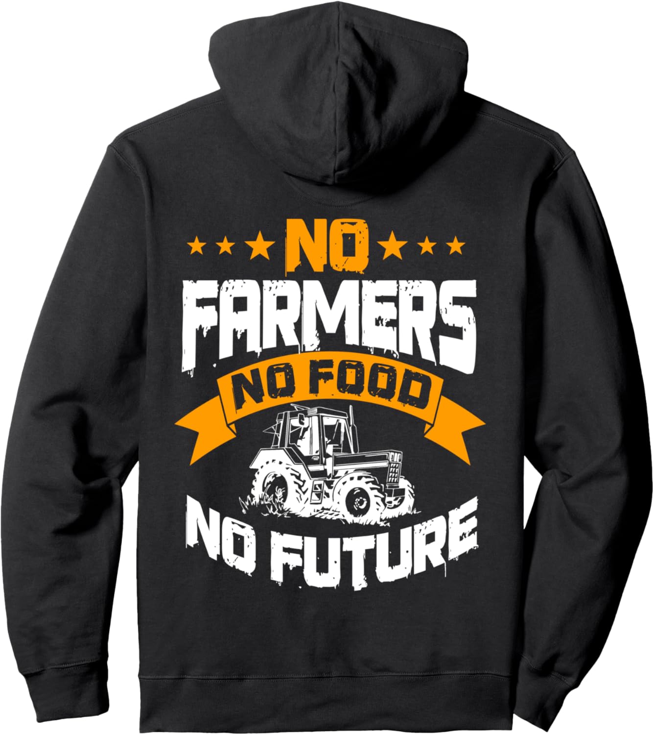 

Худи, разработанное фермерами, стоящими за производством одежды и сельским хозяйством Farmer Gifts, черный