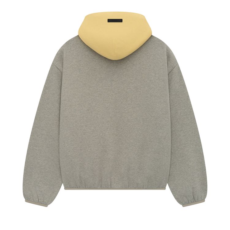 Худи Fear of God Essentials x NBA Lakers Hoodie Warm Heather, серый — фото 2